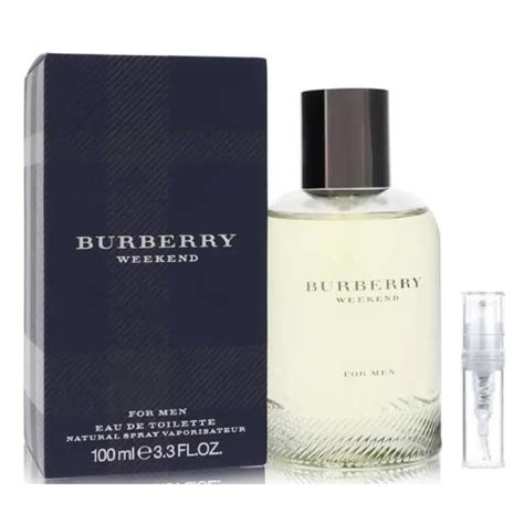 burberry weekend for men eau de toilette sample